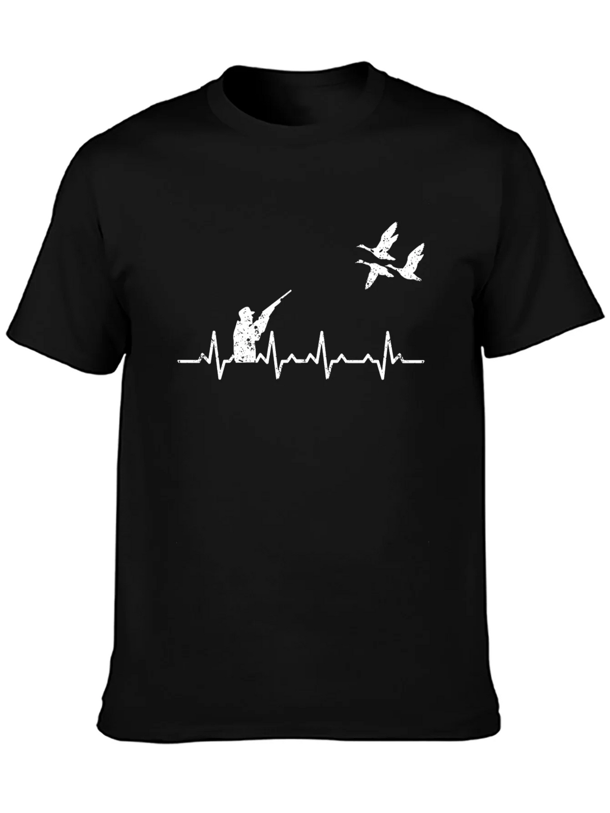 Duck Hunting Heartbeat T-Shirt product image 3