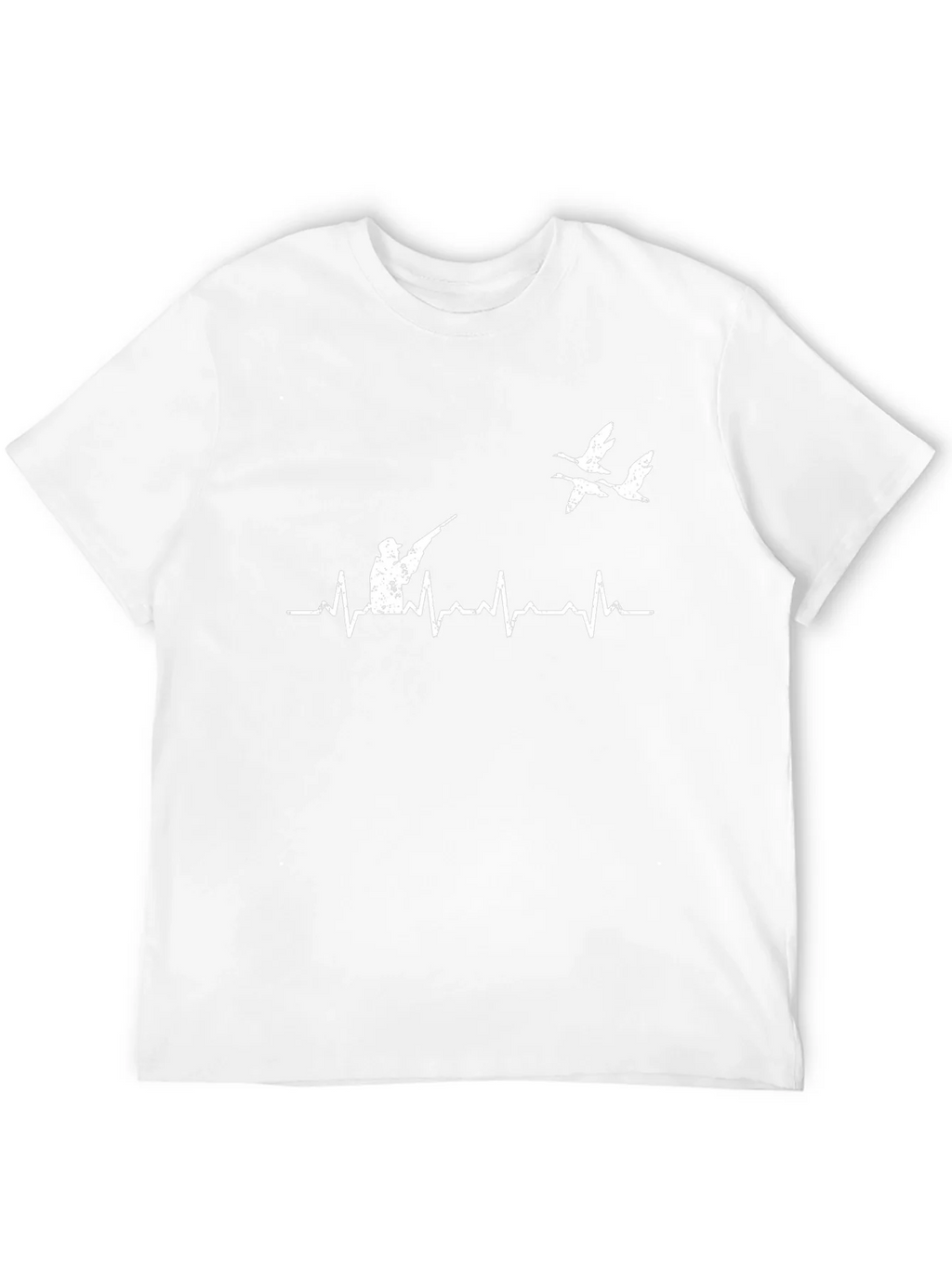 Duck Hunting Heartbeat T-Shirt product image 11