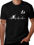 Duck Hunting Heartbeat T-Shirt product image 1