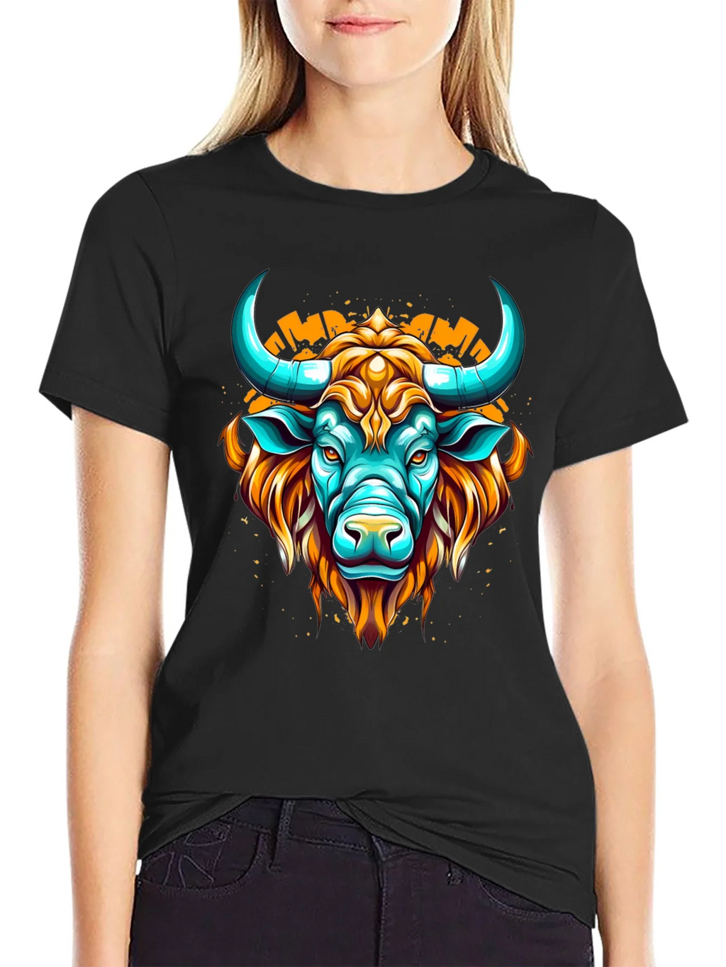 Graphic Bull T-Shirt - Modern Design product image 2