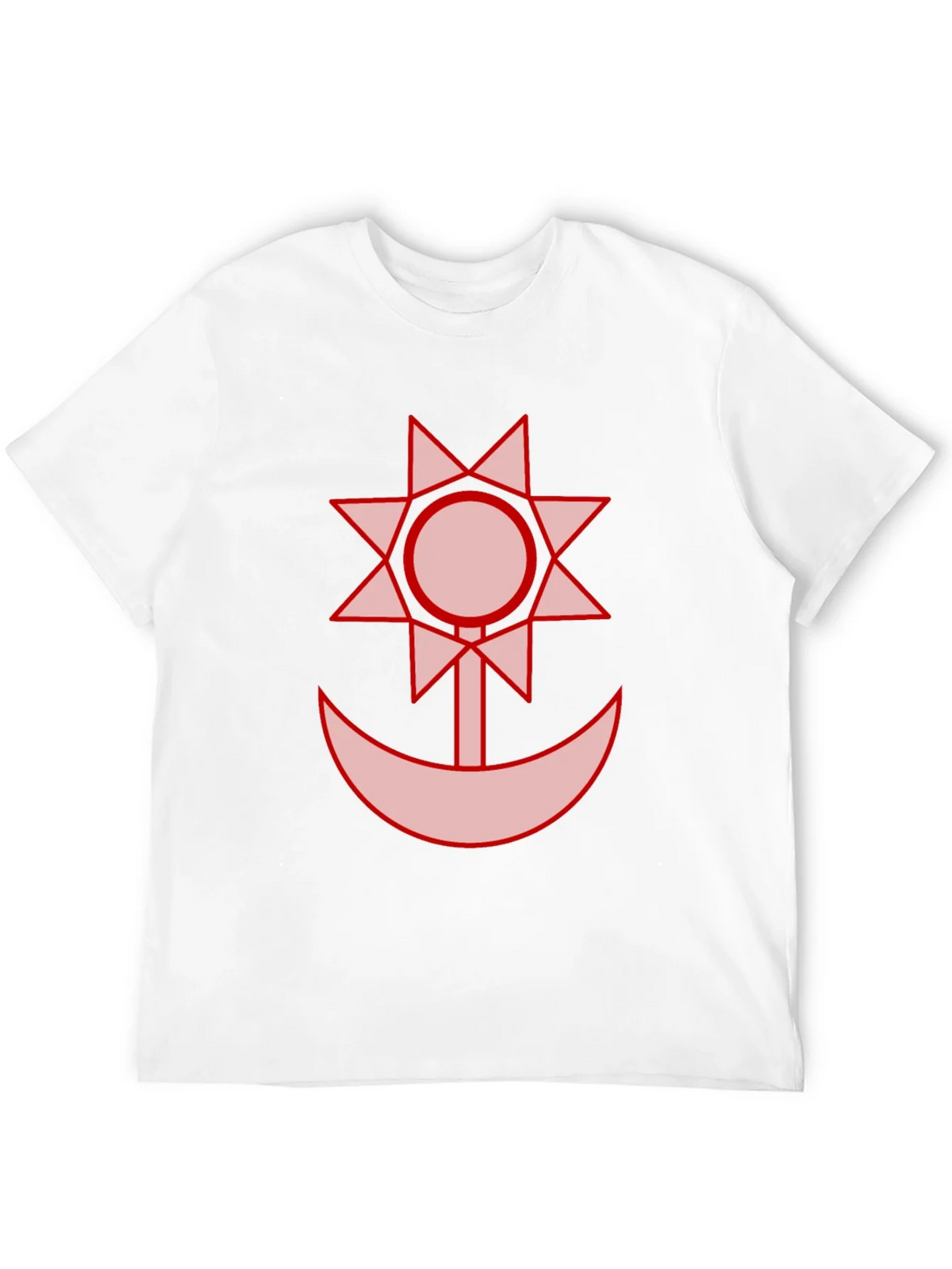 Graphic Black T-Shirt - Sun and Moon Design product image 11
