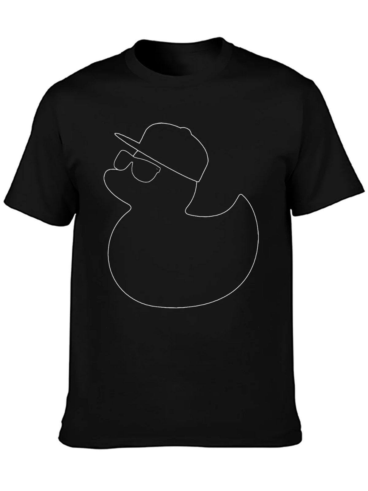 Cool Duck T-Shirt - Black Cotton Tee
