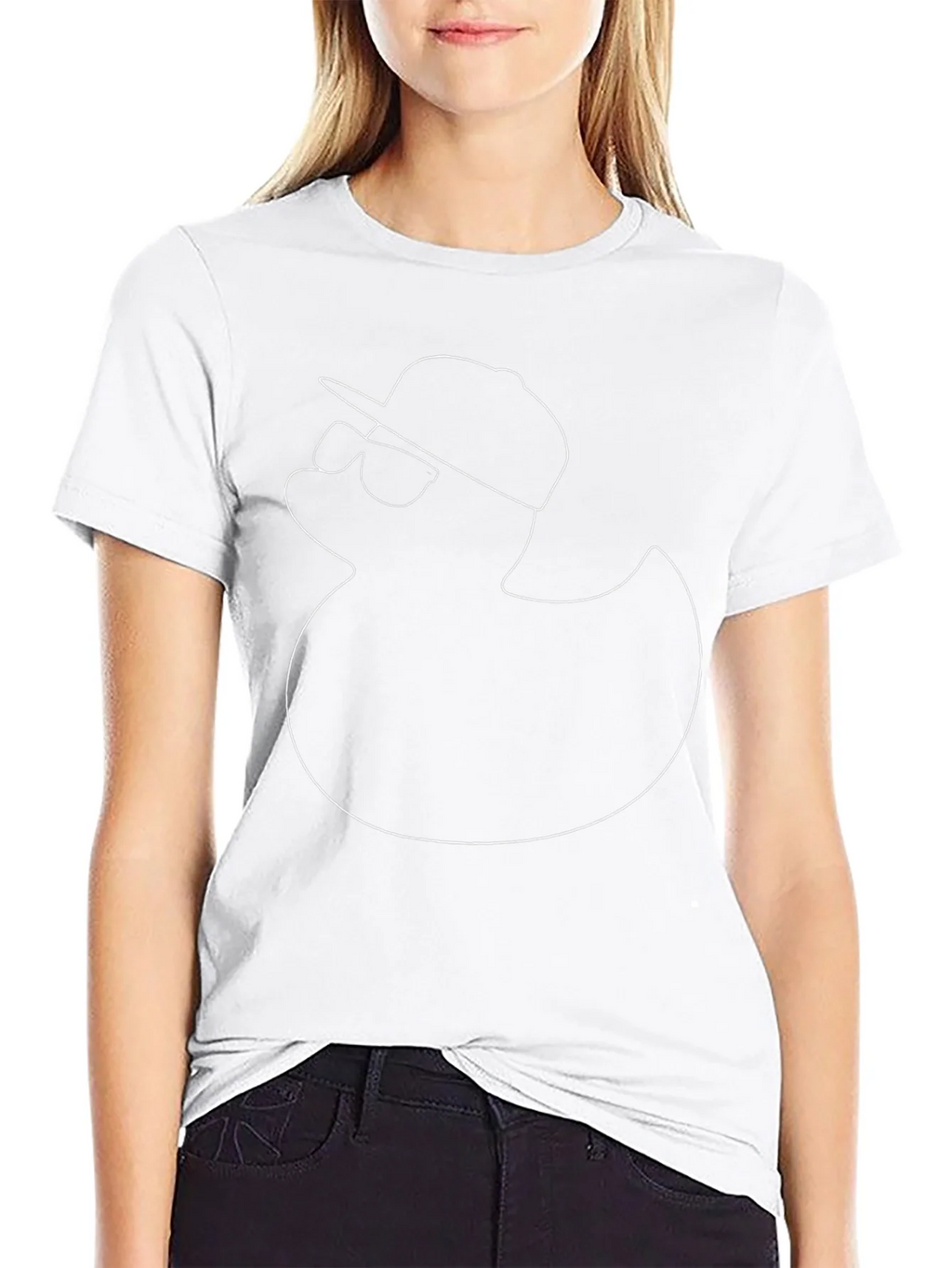 Cool Duck T-Shirt - Black Cotton Tee