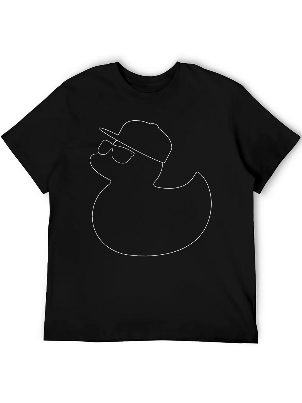 Cool Duck T-Shirt - Black Cotton Tee