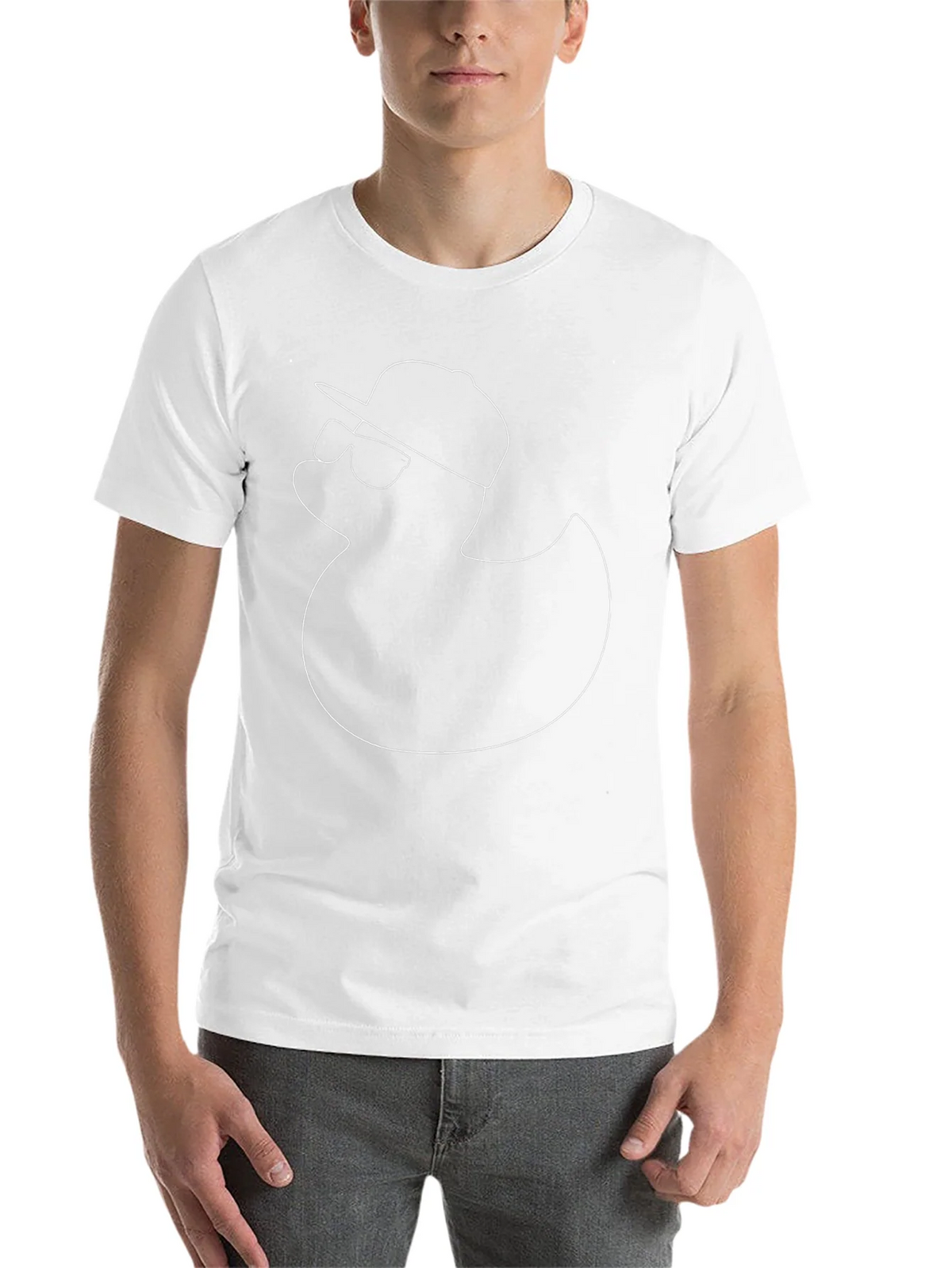 Cool Duck T-Shirt - Black Cotton Tee