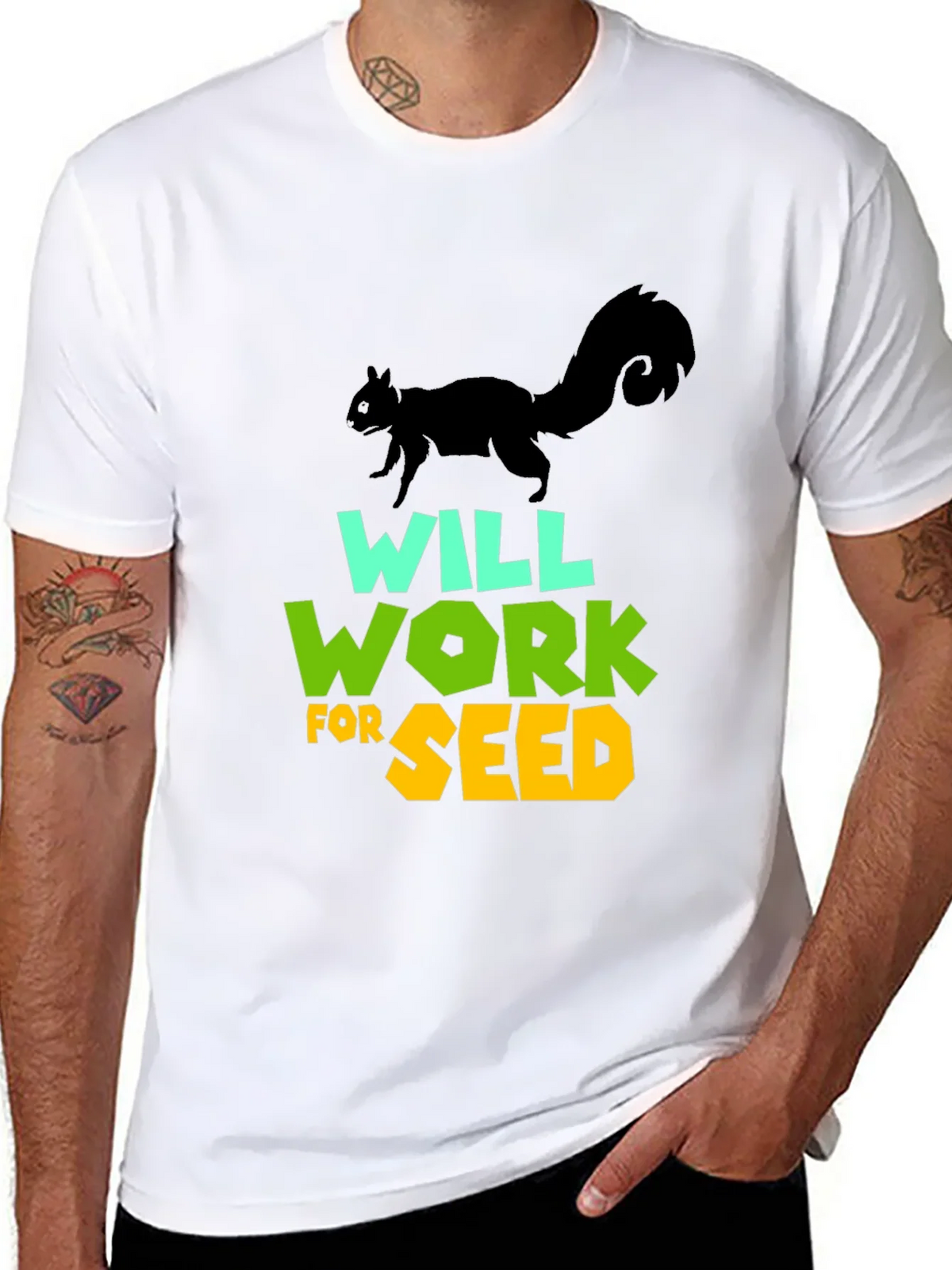 Will Work For Seed T-Shirt product image 6