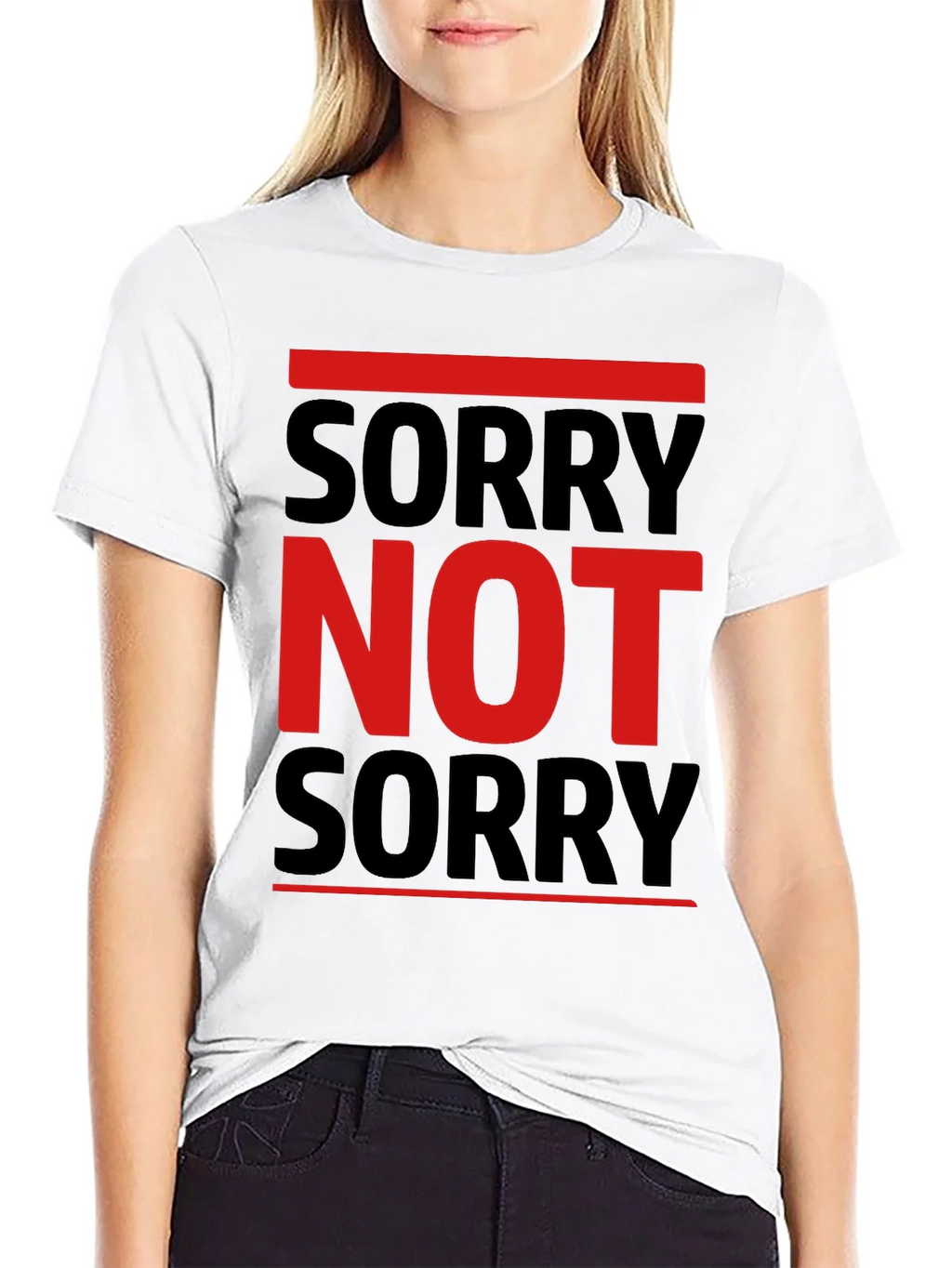 Sorry Not Graphic Tee product image 8
