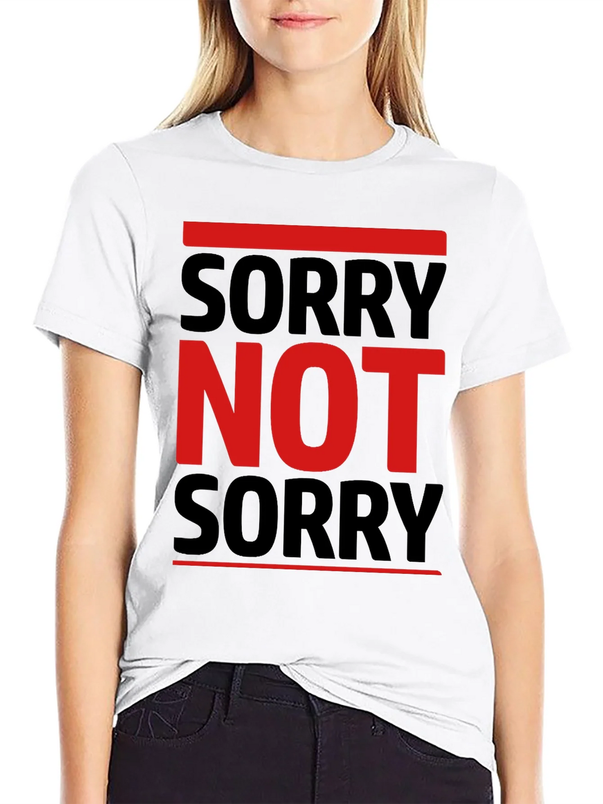 Sorry Not Graphic Tee product image 8