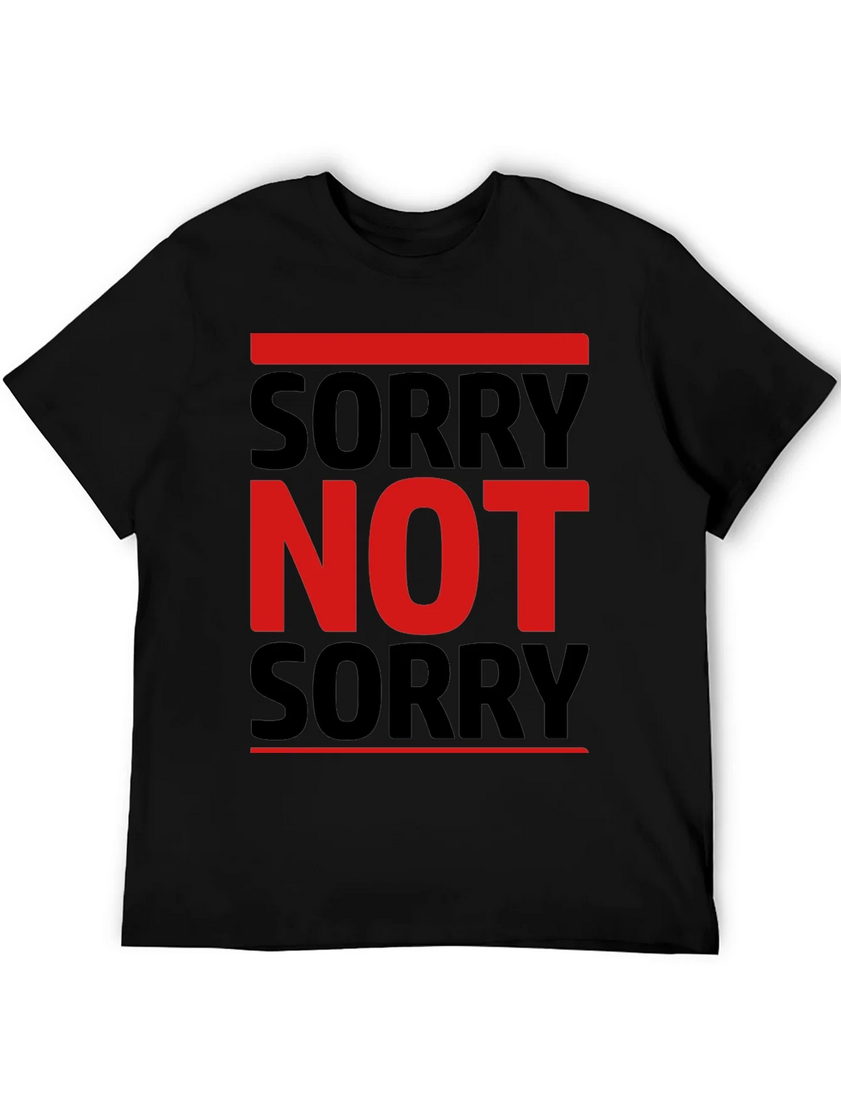 Sorry Not Graphic Tee product image 5