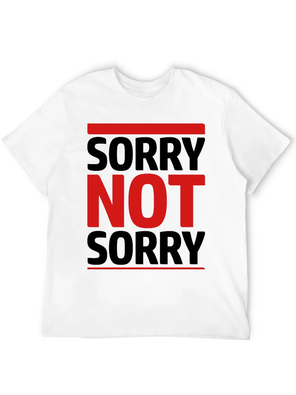 Sorry Not Graphic Tee product image 11
