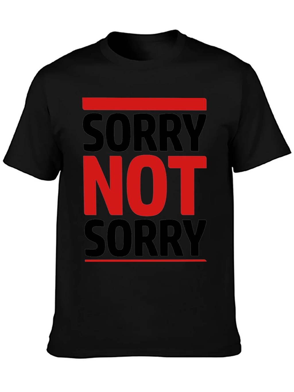 Sorry Not Graphic Tee product image 3