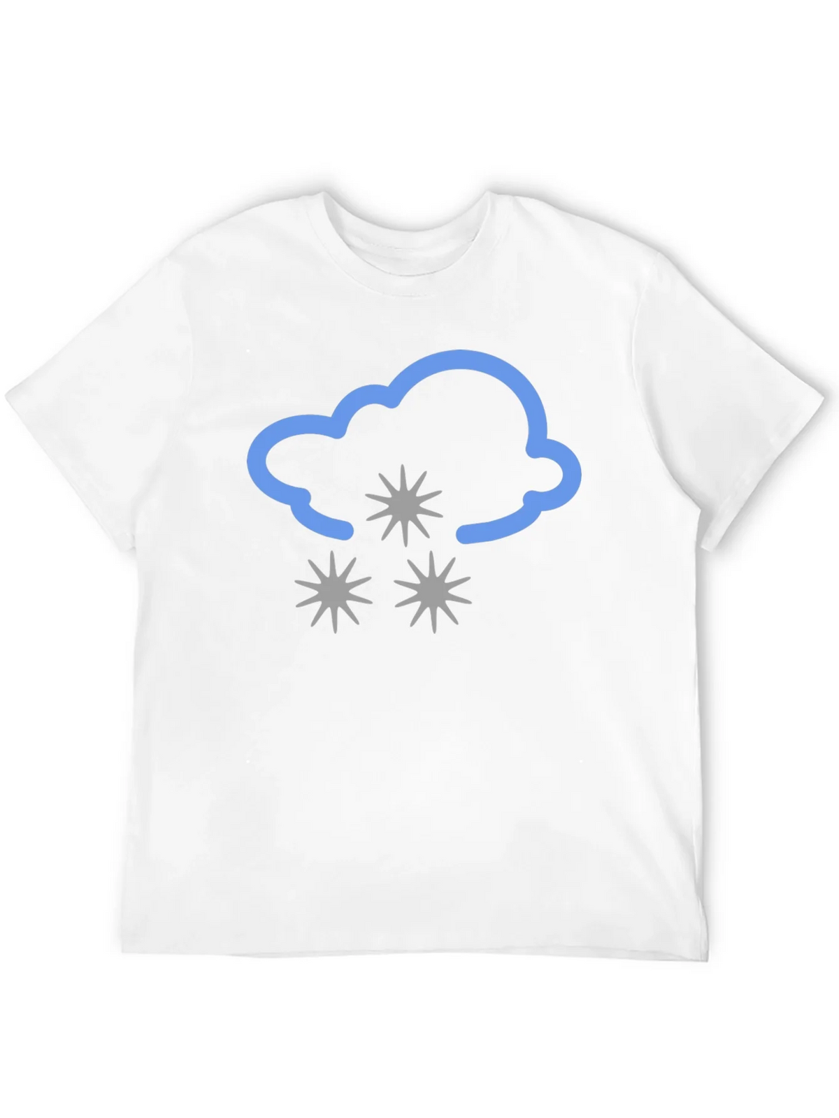 Snowy Cloud Graphic Tee - Black product image 11