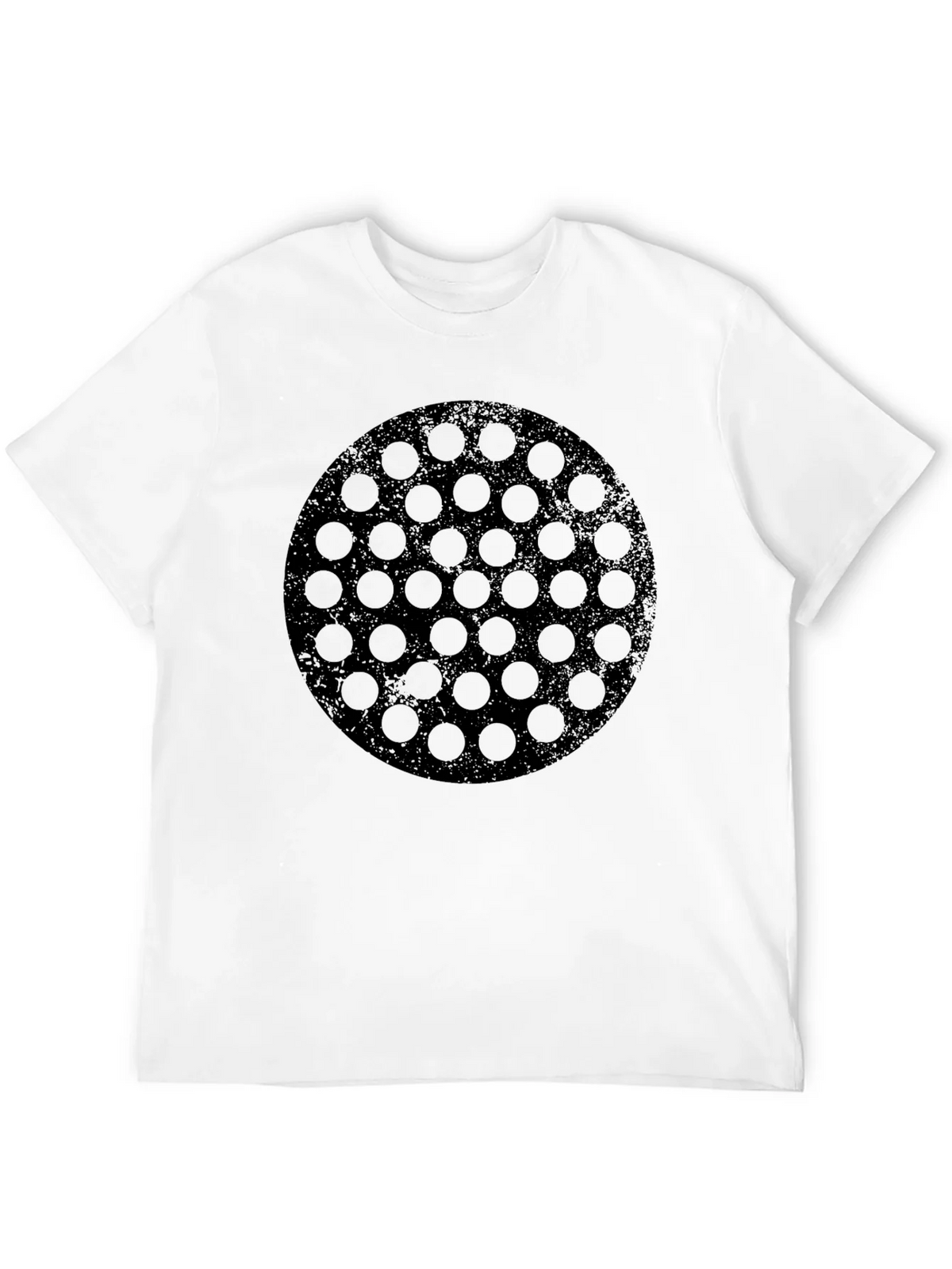 Abstract Geometric Pattern T-Shirt - Mens Black Tee product image 11