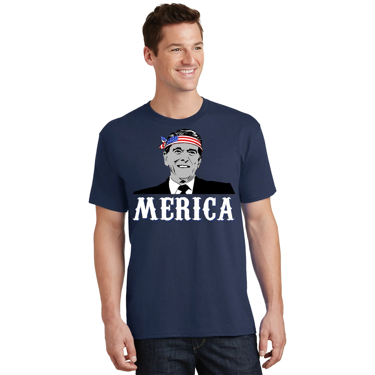 Ronald Reagan Merica T-Shirt product image 1