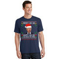 Santa Joe Biden Merry Uh Uh Christmas Ugly Sweater T-Shirt product image 1