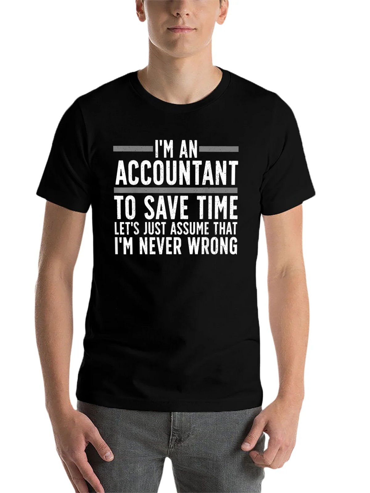 Accountant Humor T-Shirt: Always Right product image 4