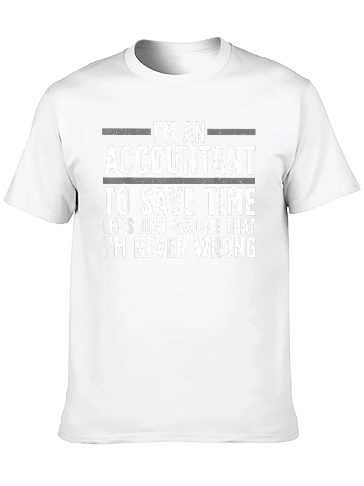 Accountant Humor T-Shirt: Always Right product image 9