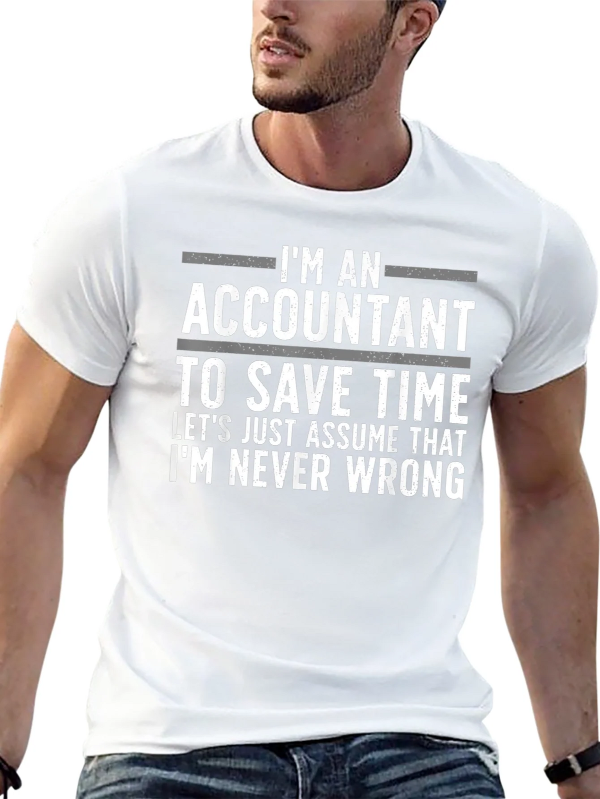 Accountant Humor T-Shirt: Always Right product image 12