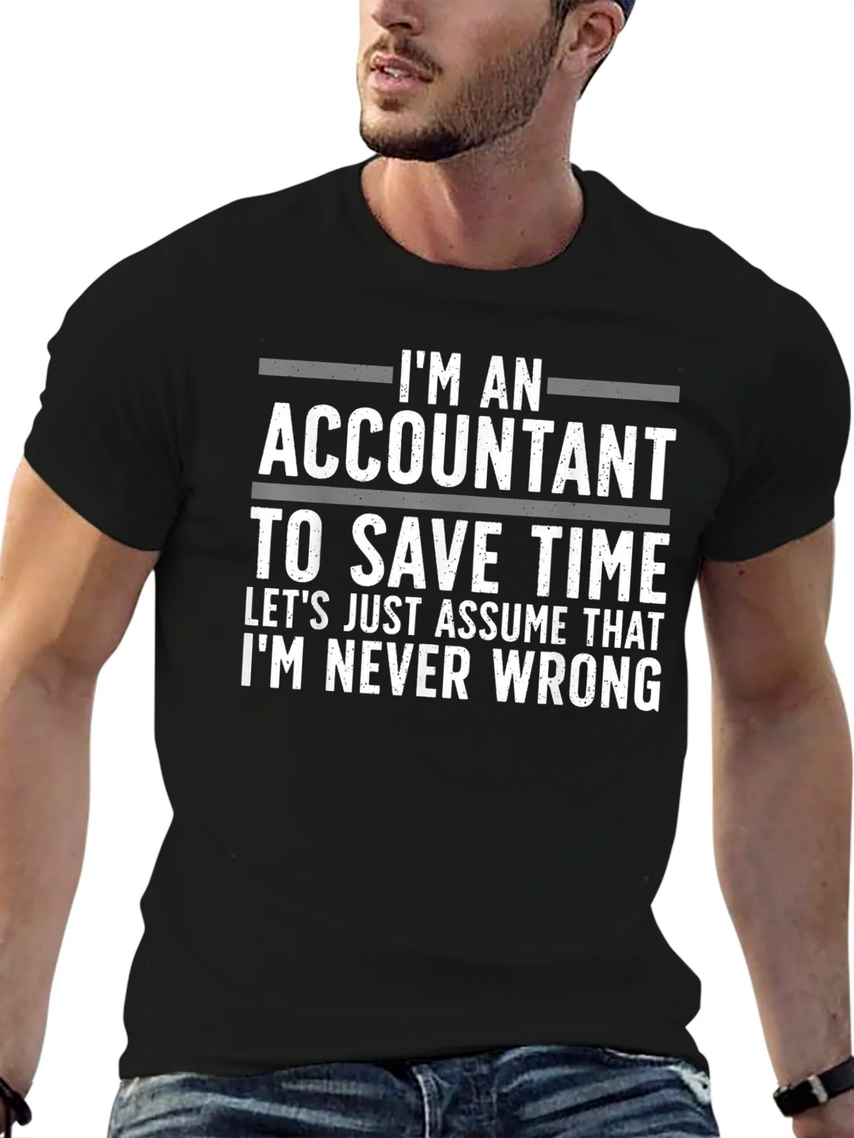 Accountant Humor T-Shirt: Always Right product image 6