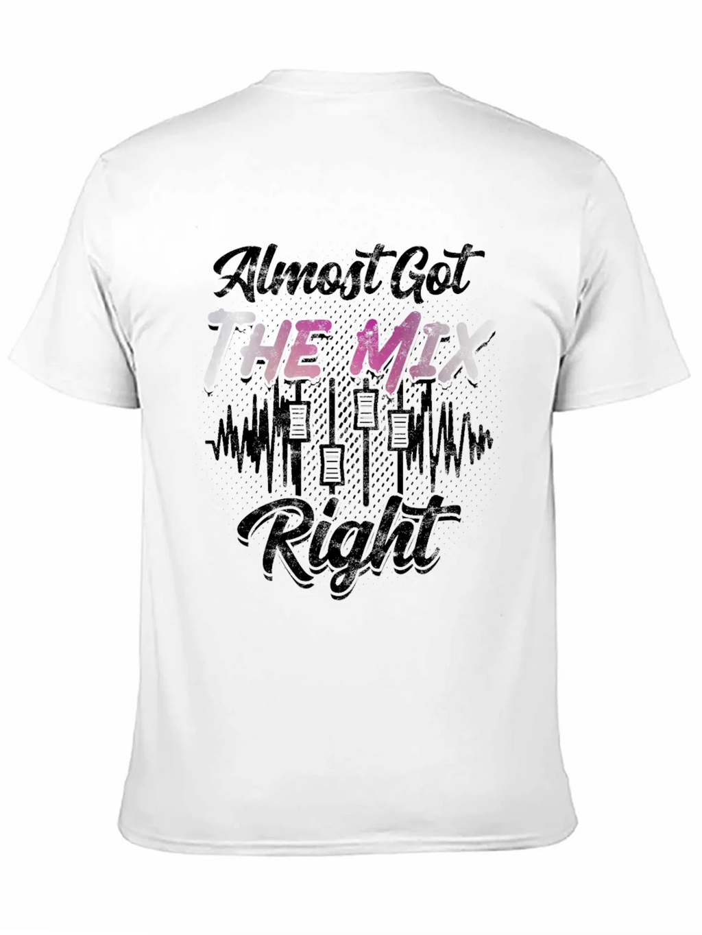 Almost Got the Mix Right T-Shirt - Black product image 10