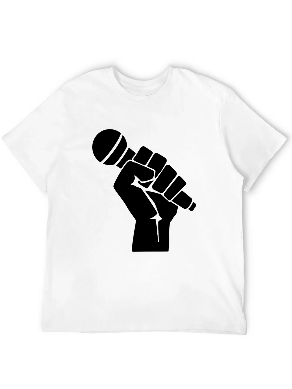 Black Microphone Graphic T-Shirt product image 11