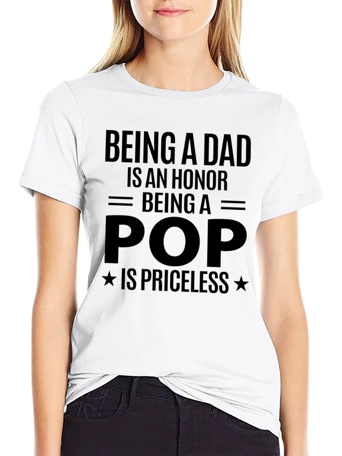 Being a Dad is an Honor T-Shirt product image 8