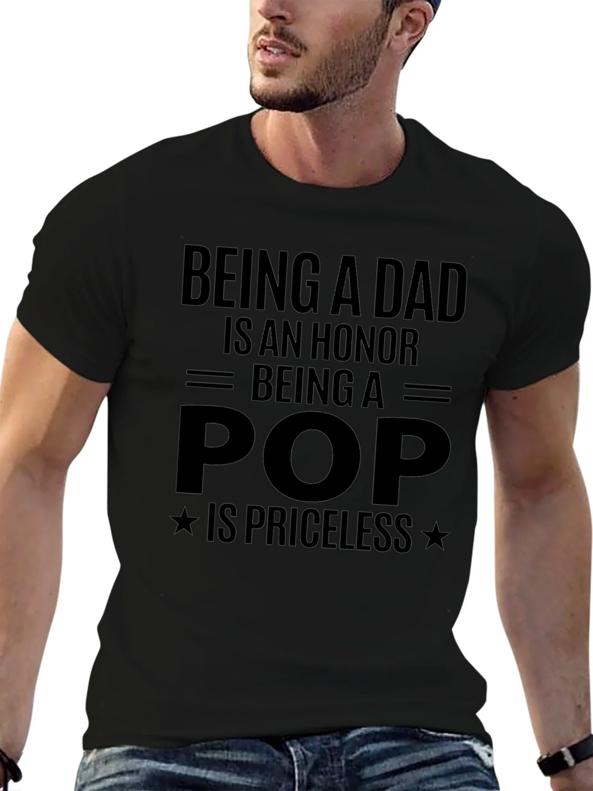 Being a Dad is an Honor T-Shirt product image 6
