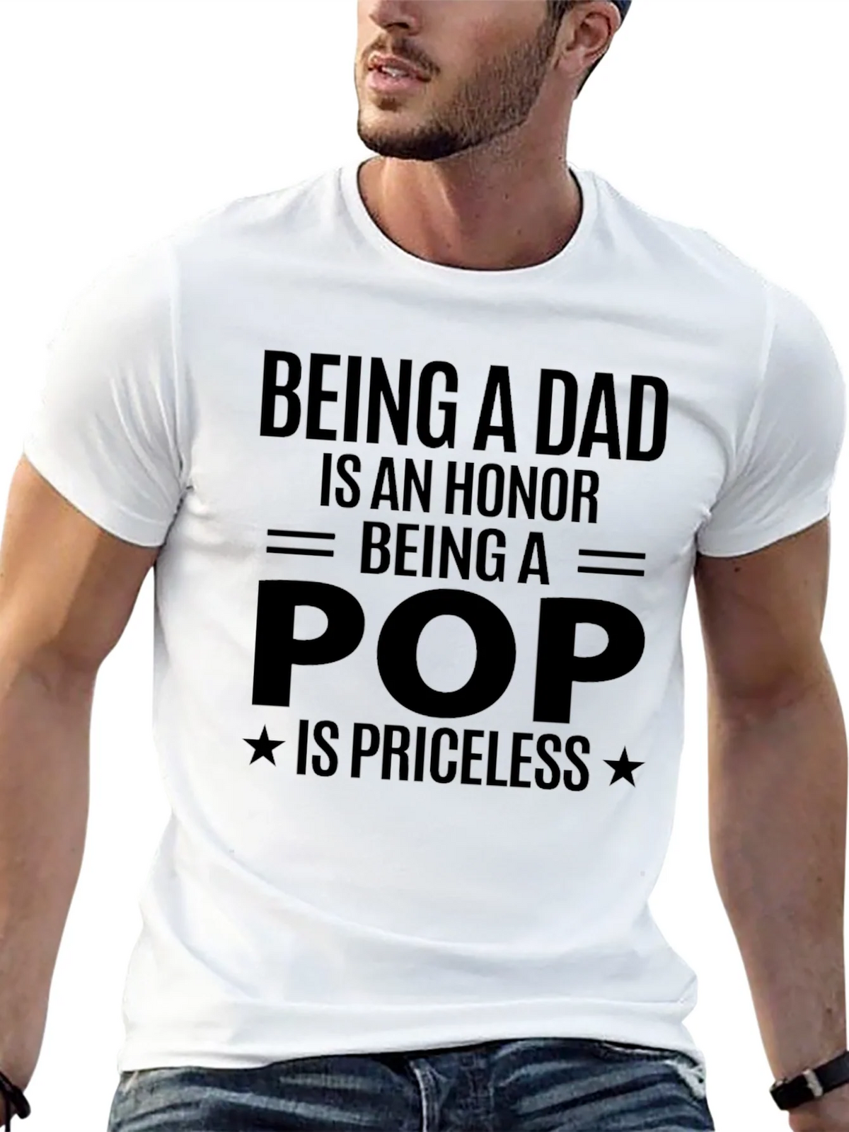 Being a Dad is an Honor T-Shirt product image 12