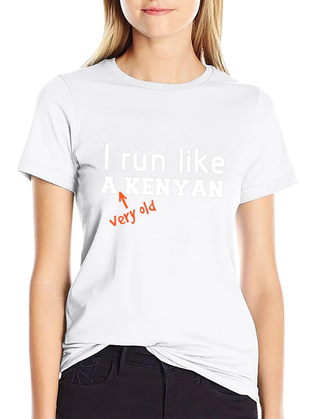 Funny I Run Like A Kenyan Graphic Tee product image 8