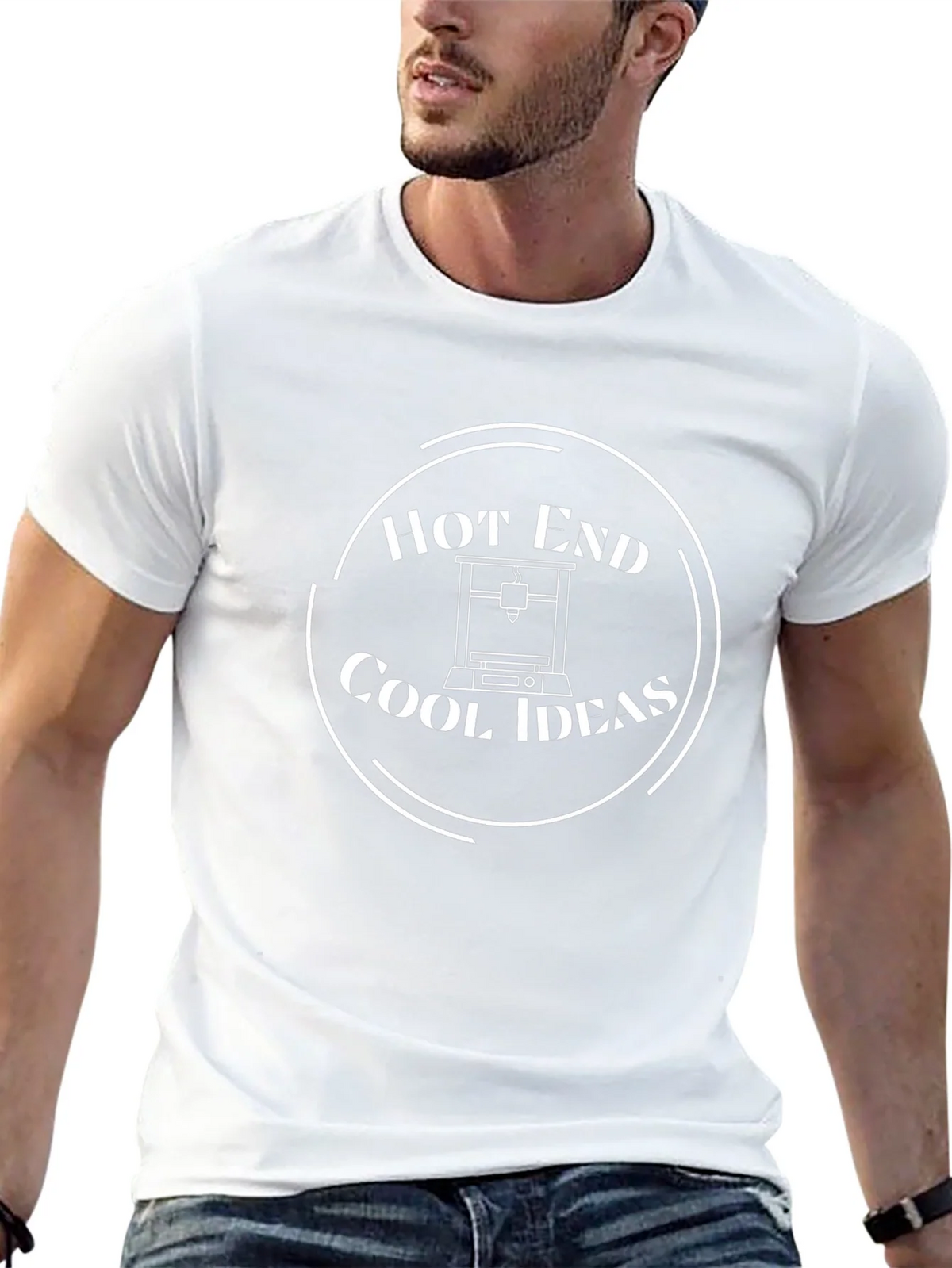 Hot End Cool Ideas Graphic Tee product image 12
