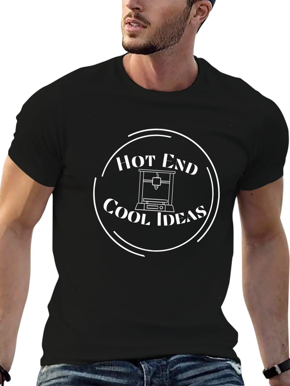 Hot End Cool Ideas Graphic Tee product image 6
