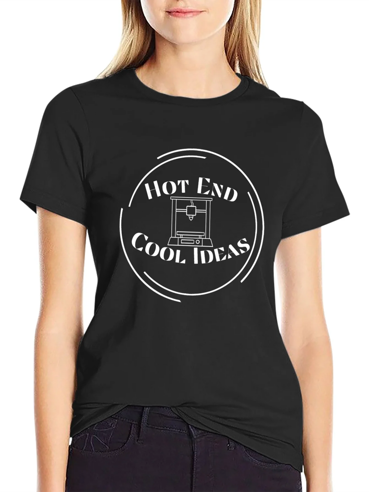 Hot End Cool Ideas Graphic Tee product image 2