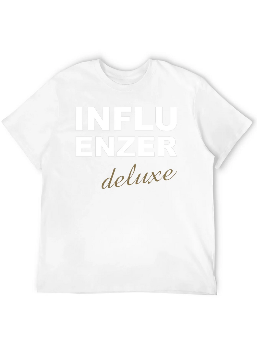 Influencer Deluxe Graphic Tee - Black Cotton T-Shirt product image 11