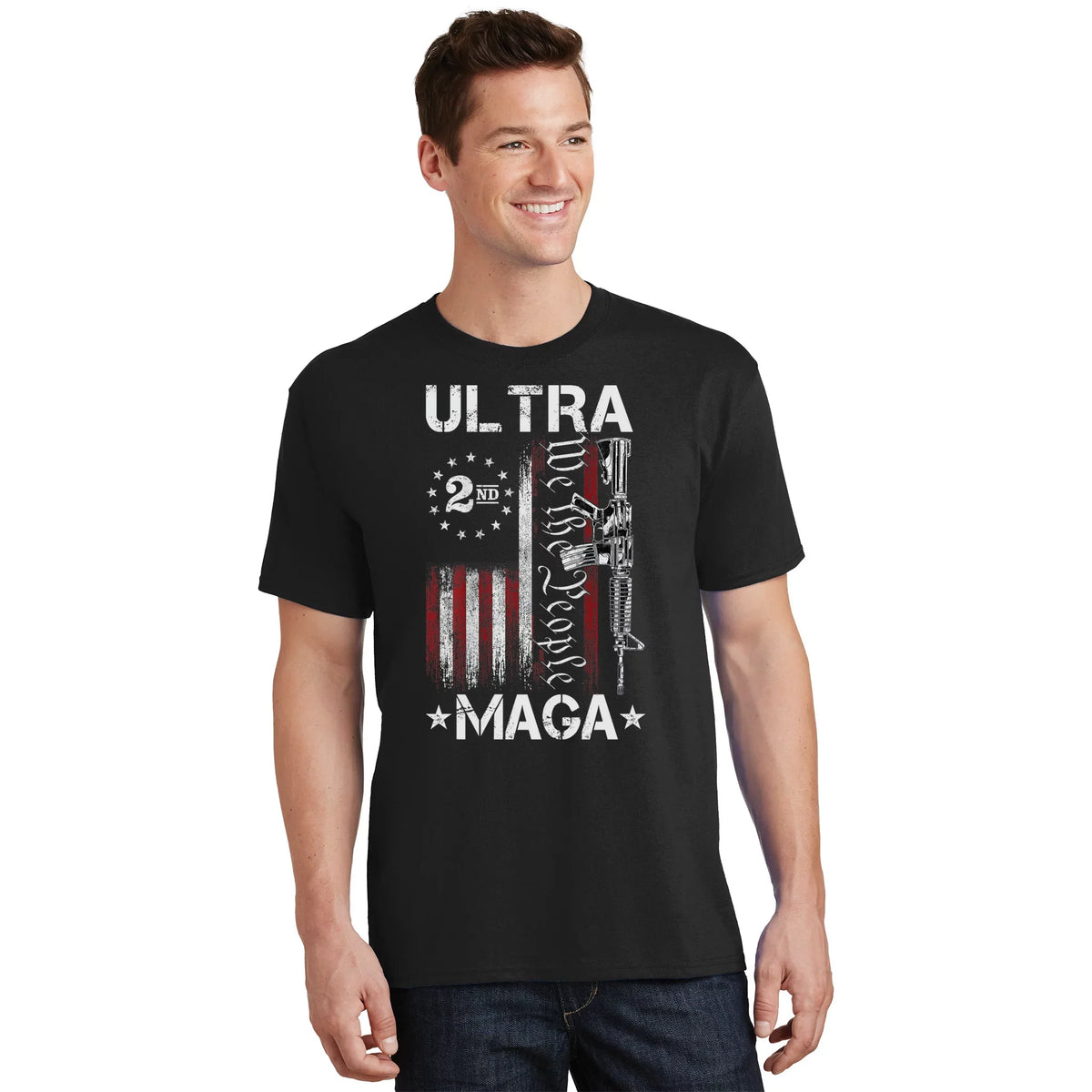 Trump 2024 Ultra MAGA King American Flag 2nd Amendment product image 1