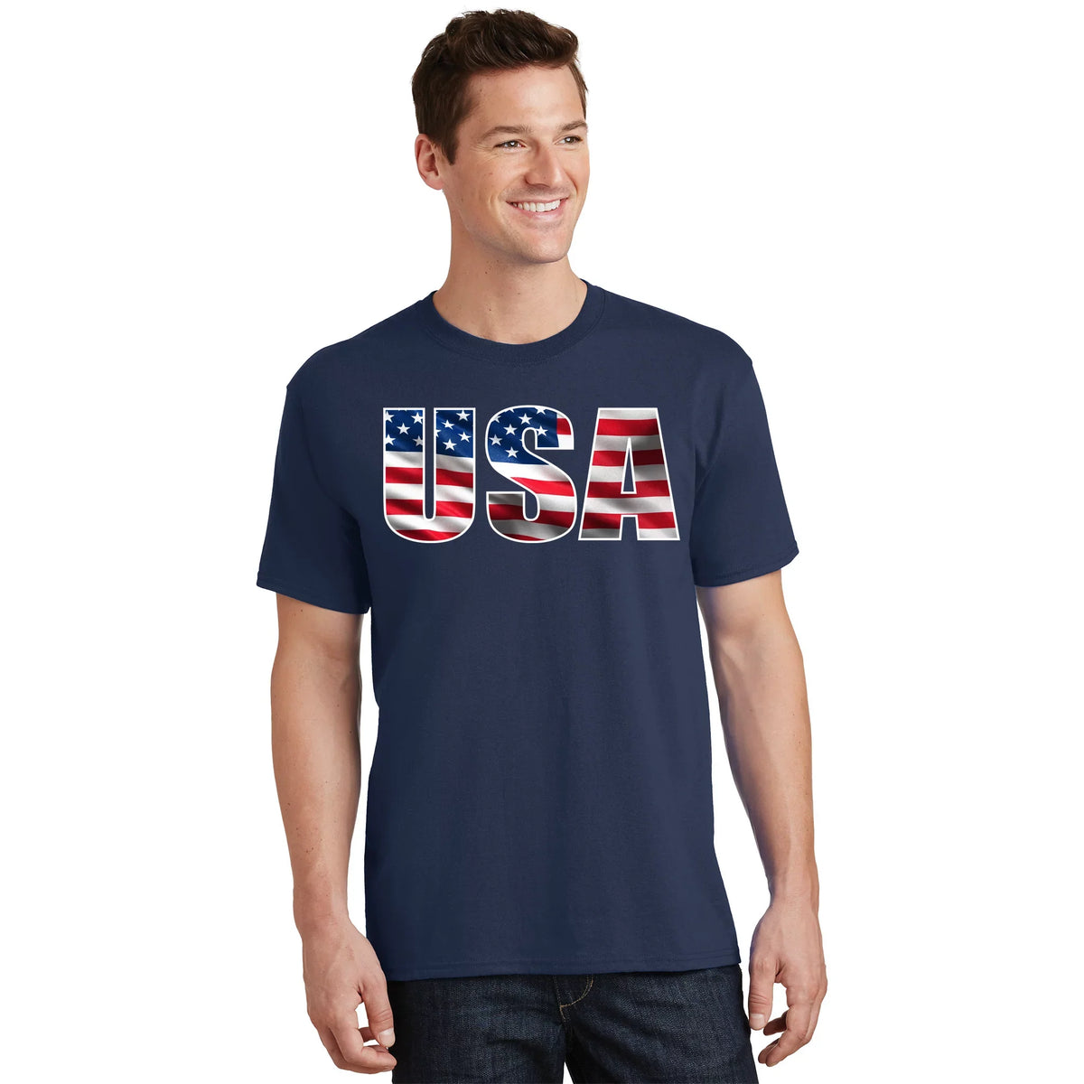 USA Flag Team Logo T-Shirt product image 1