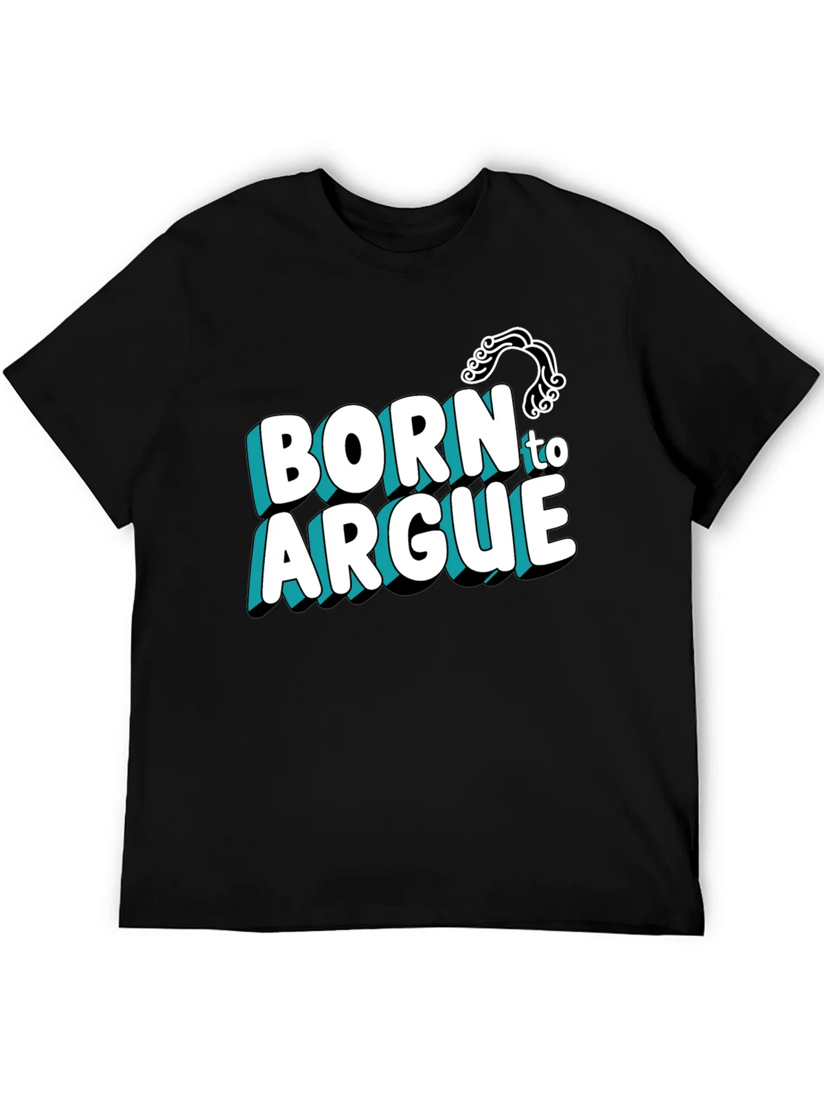 Born to Argue Graphic Tee - Black product image 4