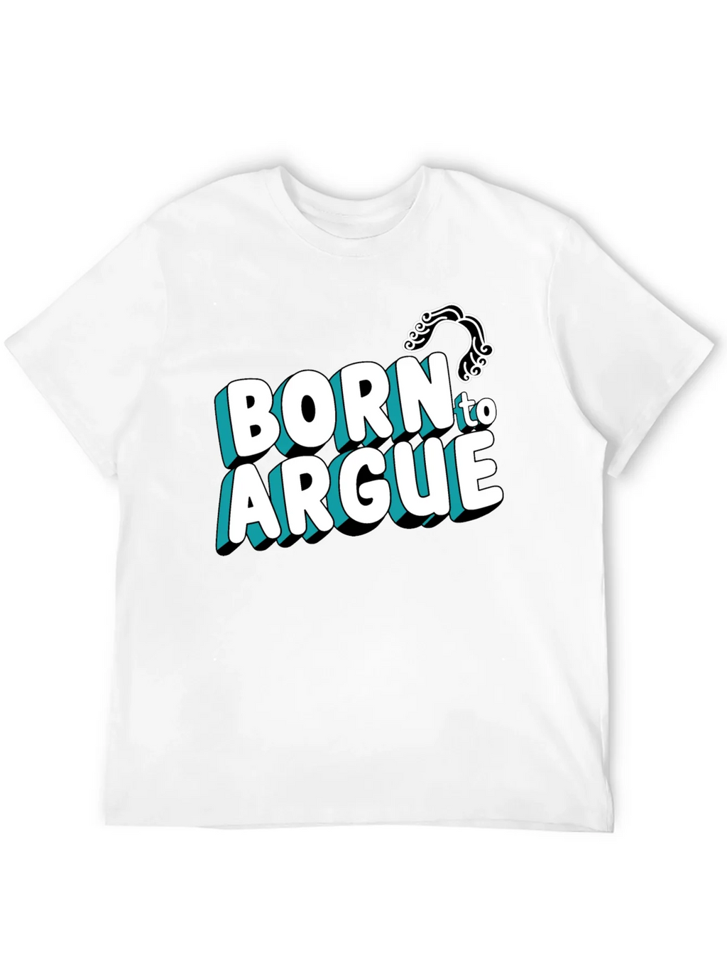 Born to Argue Graphic Tee - Black product image 9