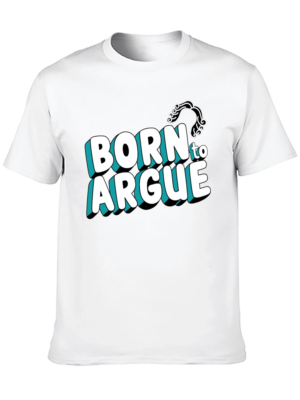 Born to Argue Graphic Tee - Black product image 8