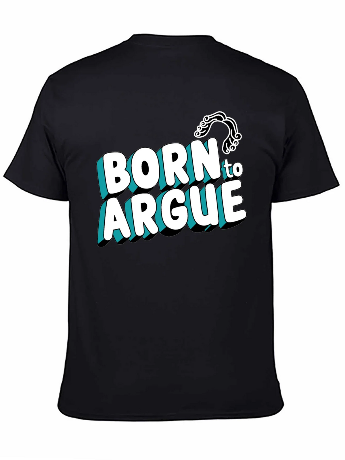 Born to Argue Graphic Tee - Black product image 3