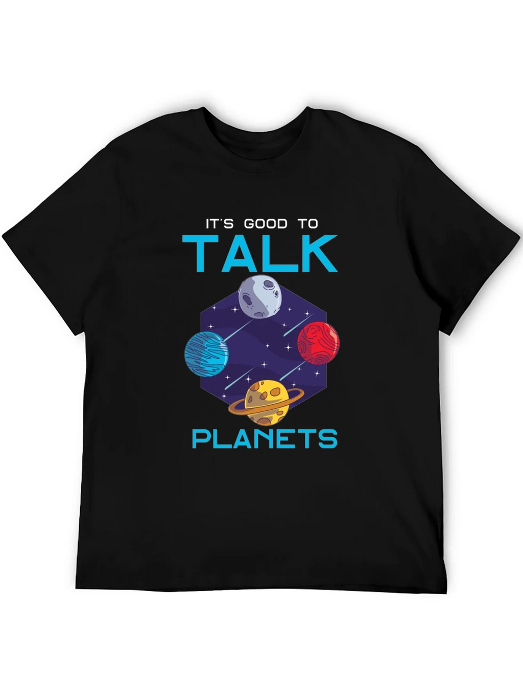 Its Good to Talk Planets Graphic Tee product image 5