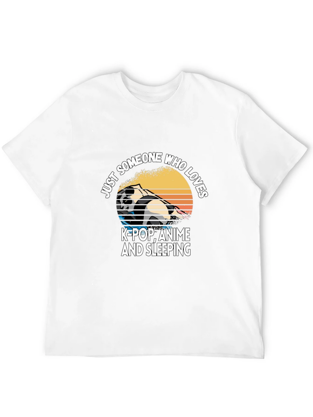 K-Pop Anime & Sleeping Panda T-Shirt product image 10