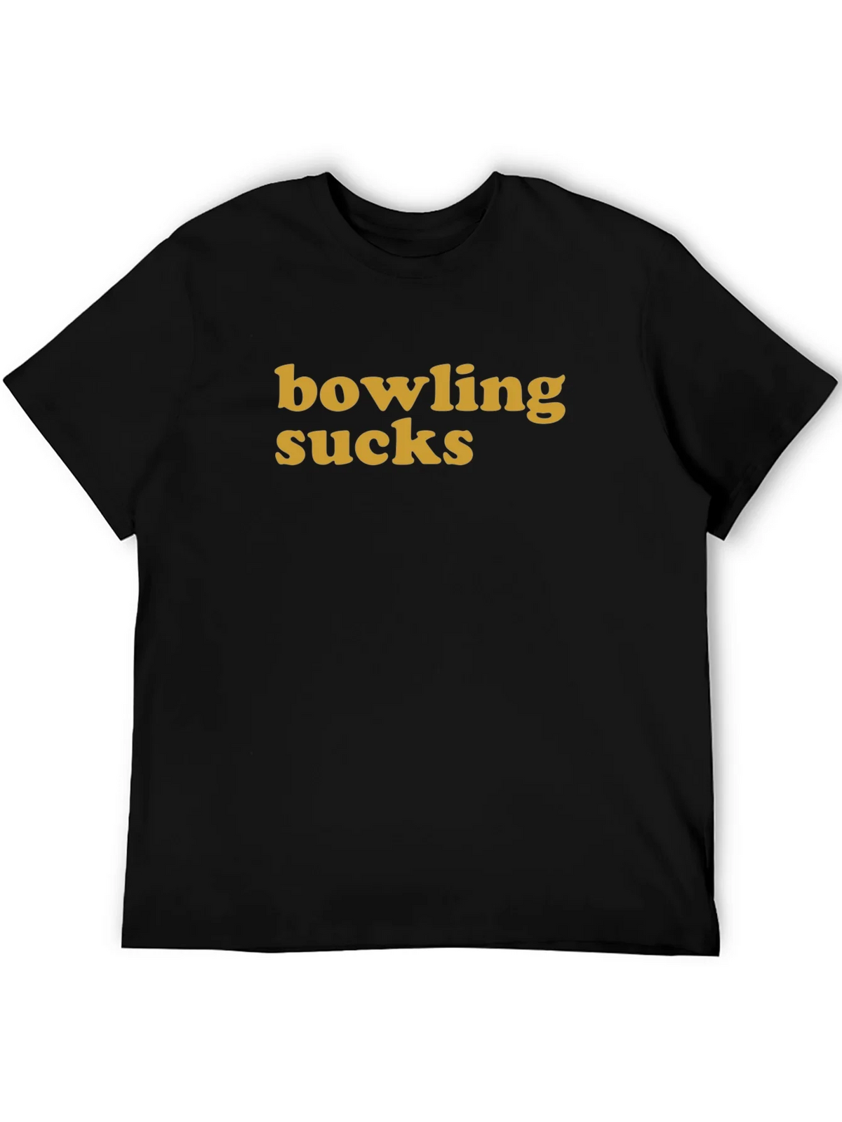 Bowling Sucks Graphic Tee - Casual Cotton T-Shirt product image 5