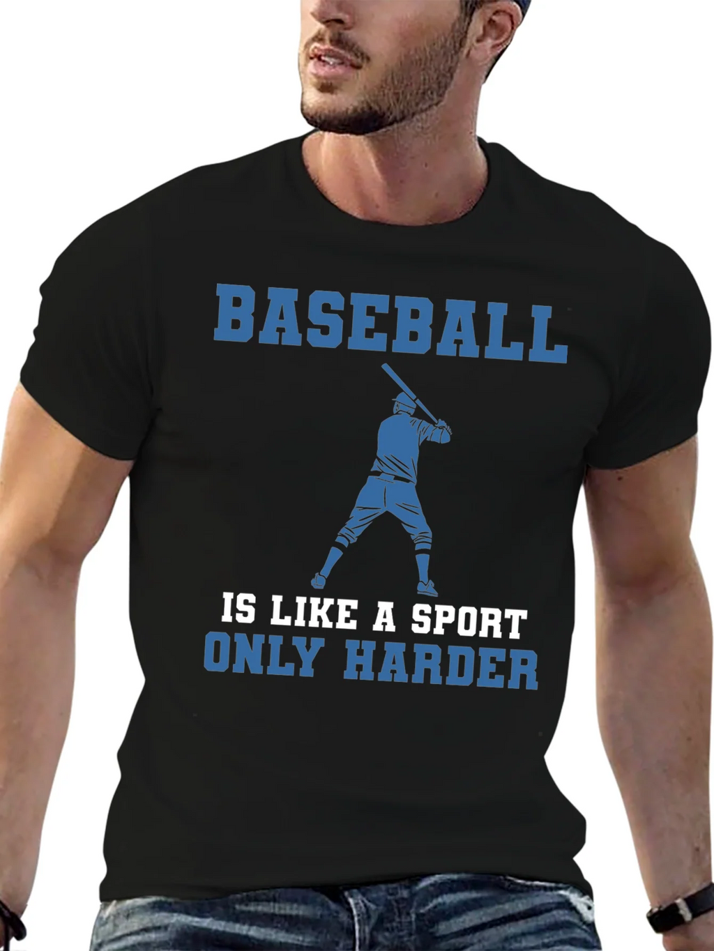 Baseball Is Like A Sport Only Harder T-Shirt product image 6