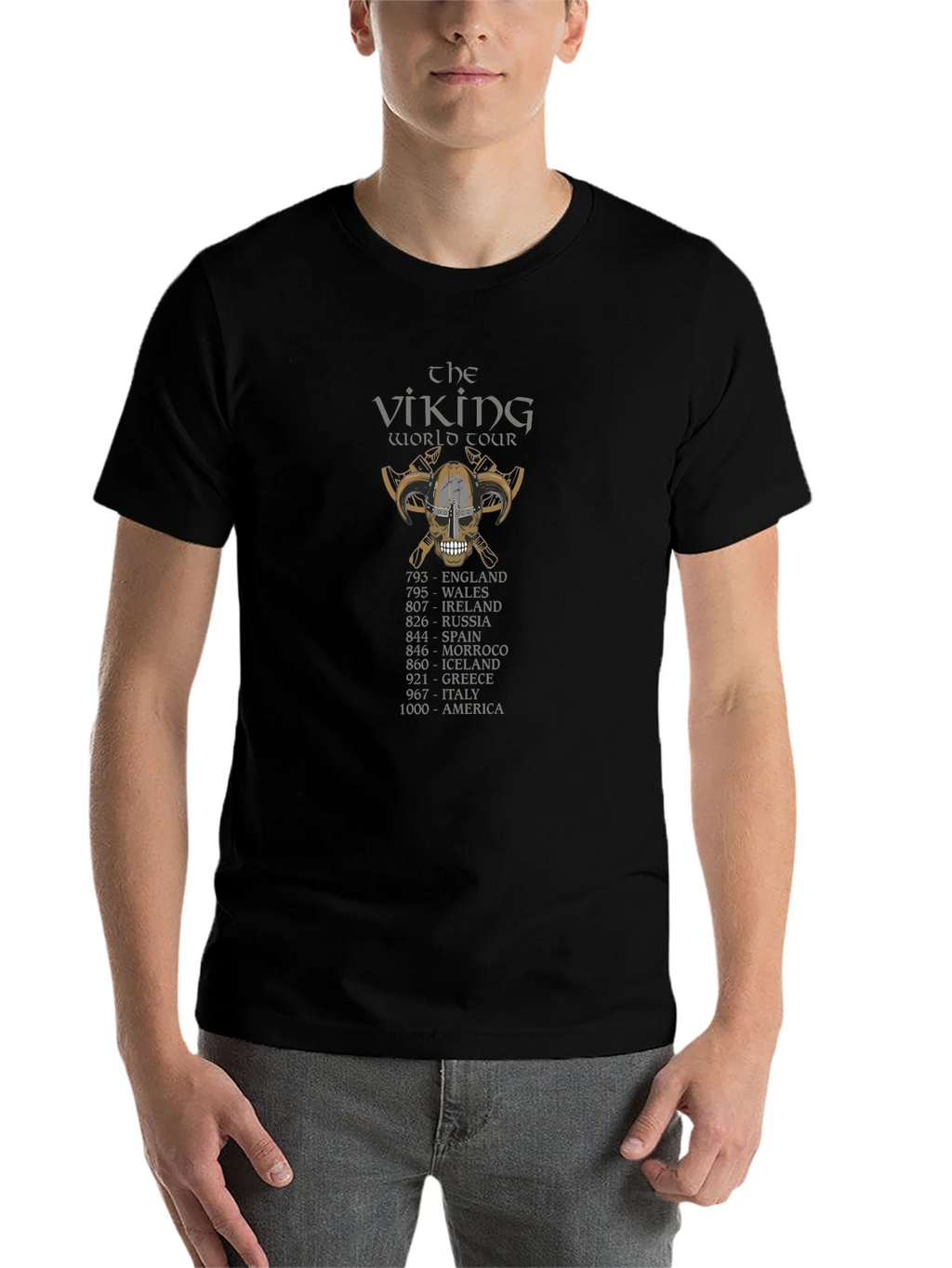 The Viking World Tour Graphic T-Shirt product image 4