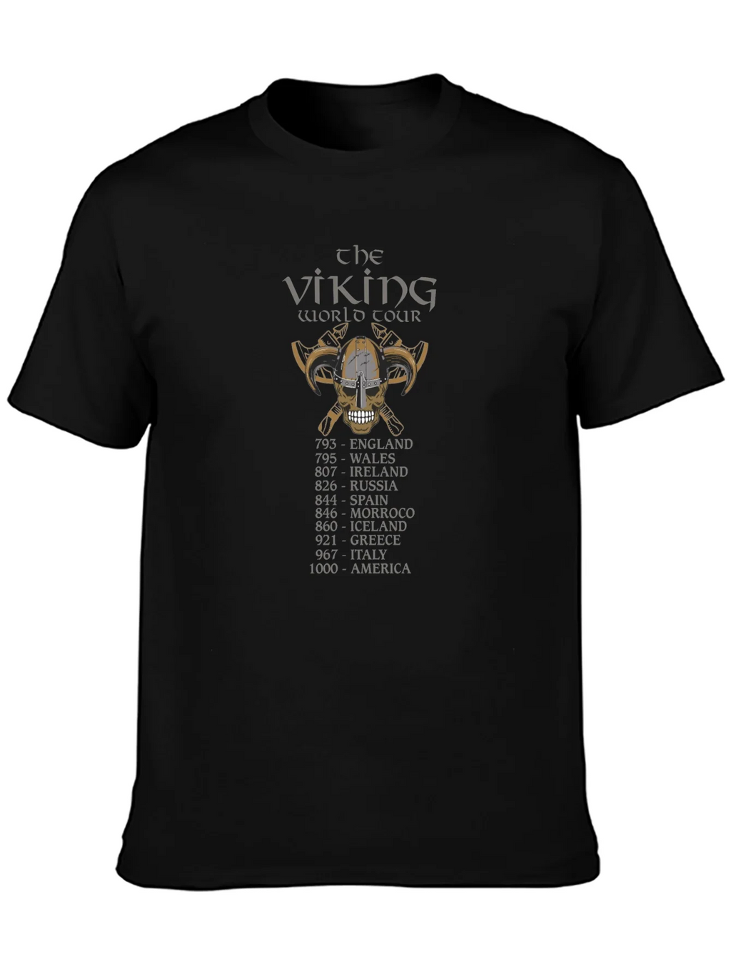The Viking World Tour Graphic T-Shirt product image 3