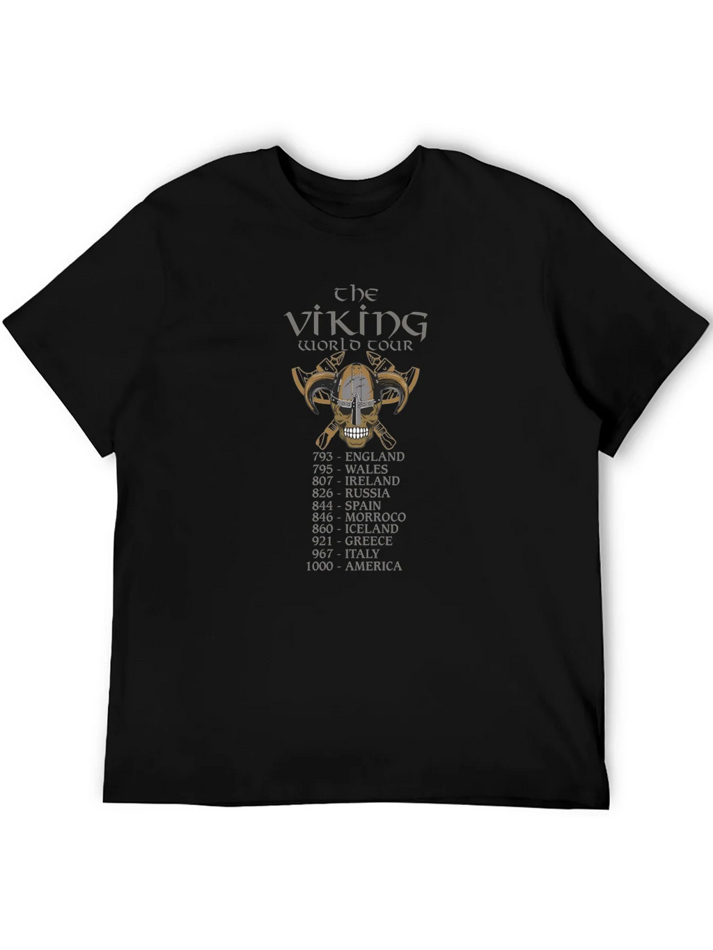 The Viking World Tour Graphic T-Shirt product image 5