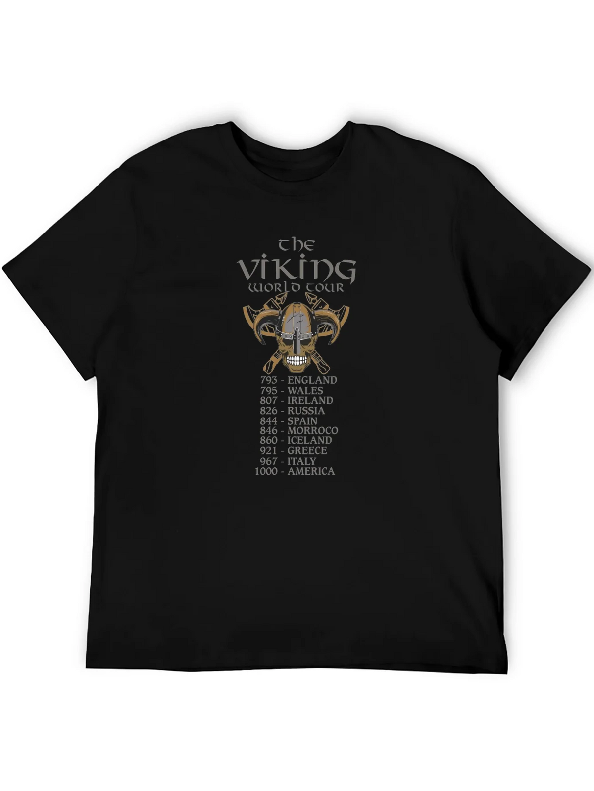 The Viking World Tour Graphic T-Shirt product image 5