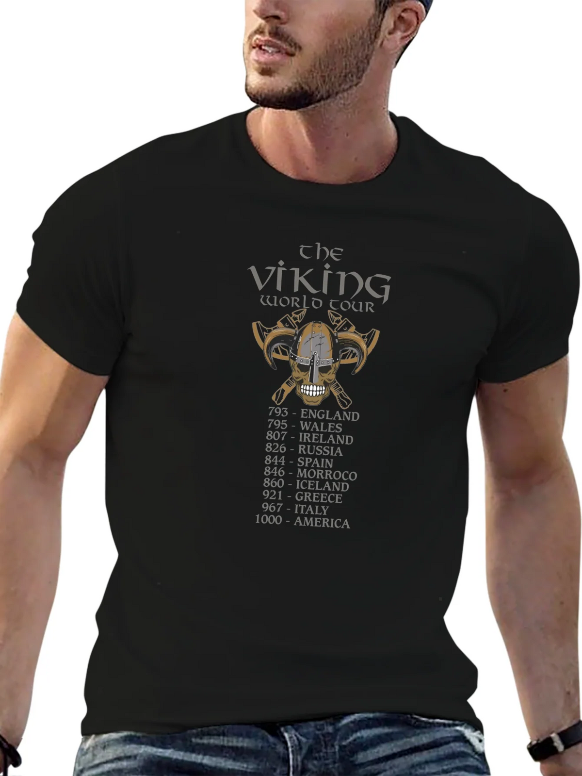The Viking World Tour Graphic T-Shirt product image 6