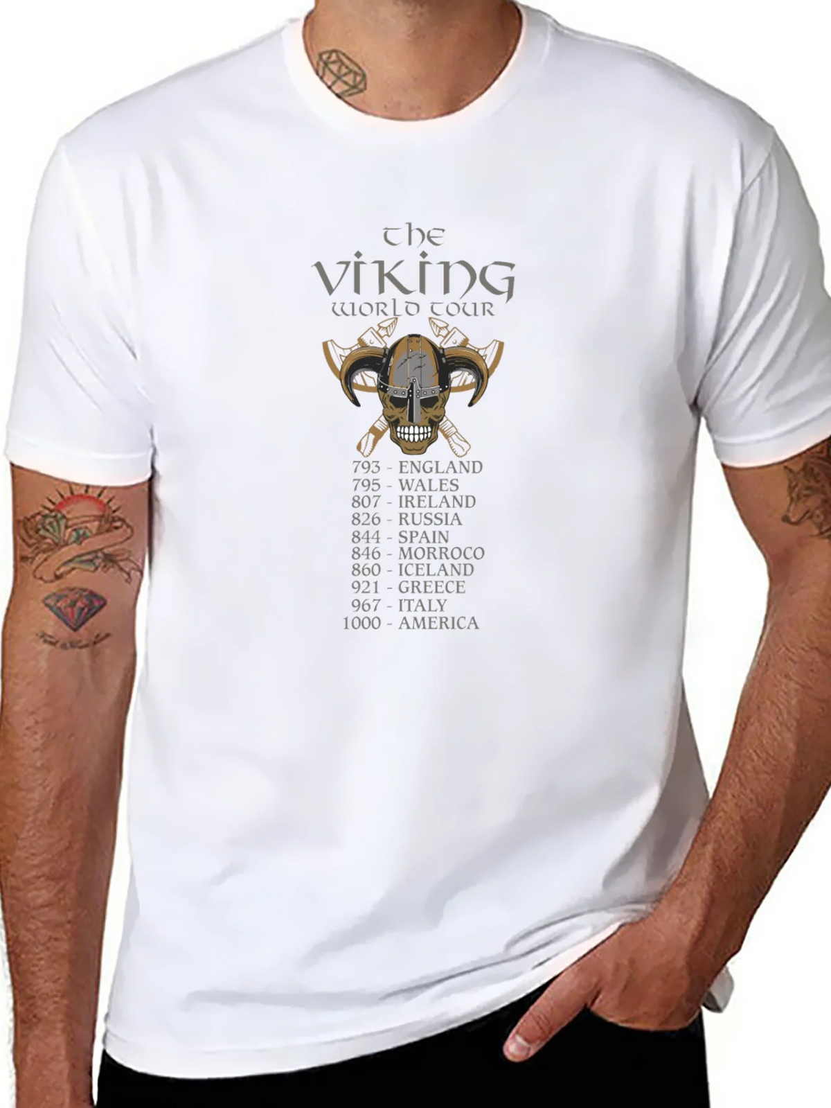 The Viking World Tour Graphic T-Shirt product image 7