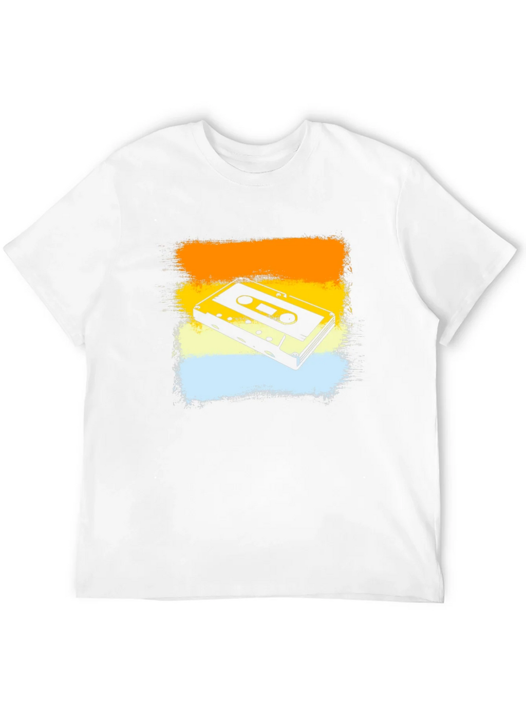 Retro Cassette Tape Graphic Tee - Vintage Style Black product image 11